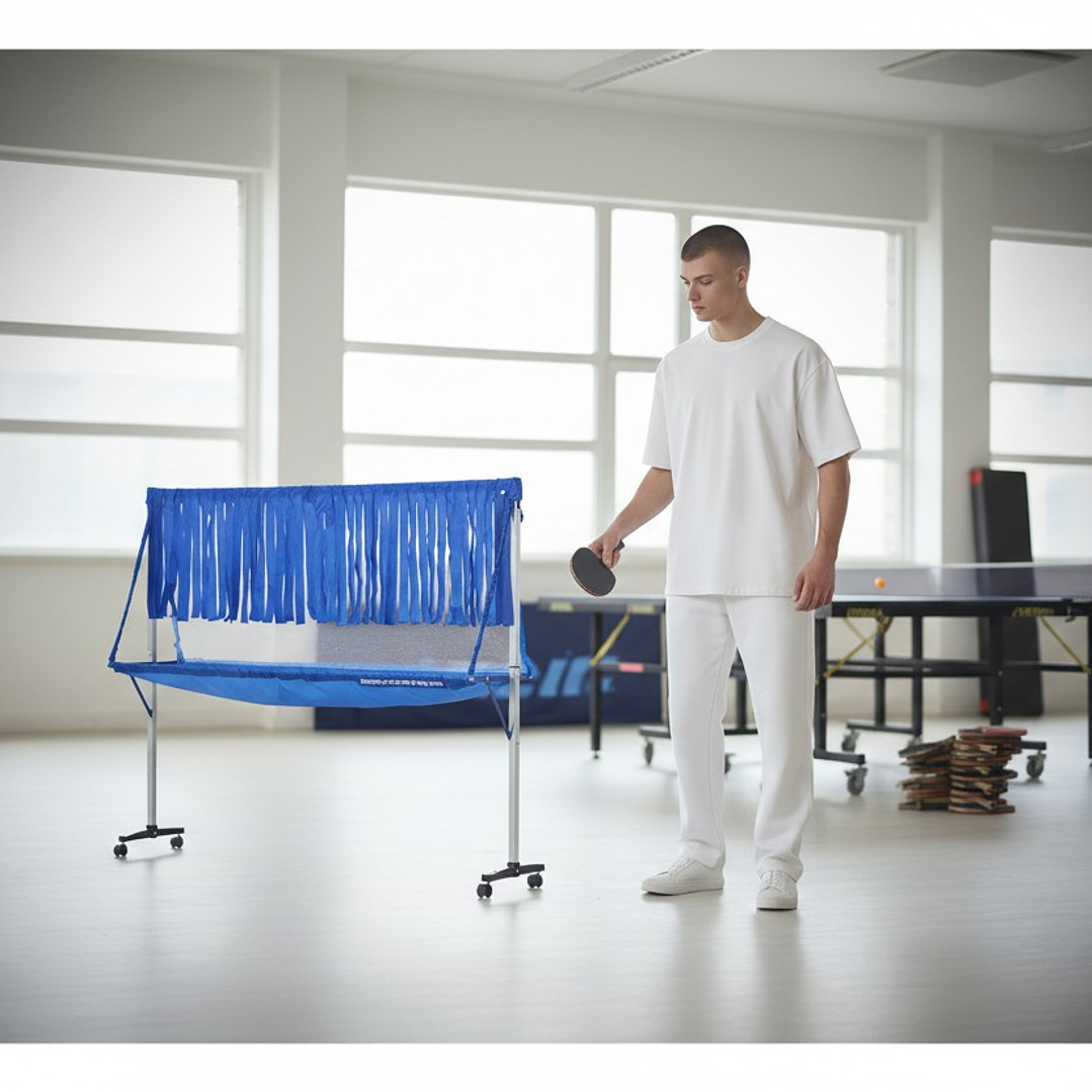 Receptor de Pelotas de Ping Pong Movil con Reductor 3