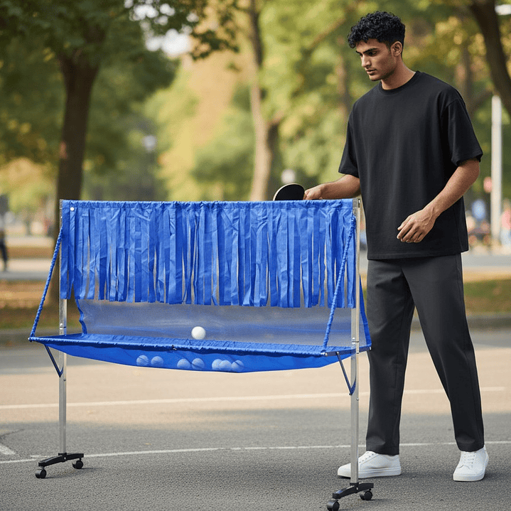 Receptor de Pelotas de Ping Pong Movil con Reductor 4