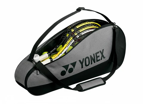 Bolso para Raqueta Yonex Team 42523 3 Pcs Negro/Gris