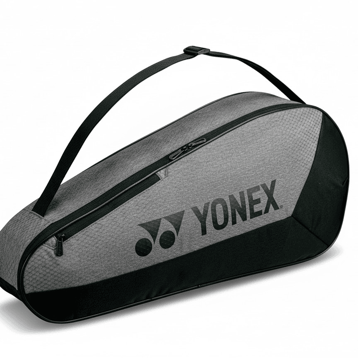 Bolso para Raqueta Yonex Team 42523 3 Pcs Negro/Gris 2