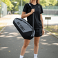 Bolso para Raqueta Yonex Team 42523 3 Pcs Negro/Gris - Miniatura 5