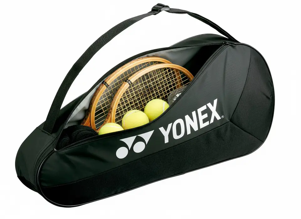Bolso para Raqueta Yonex Team 42523 3 Pcs Negro 3