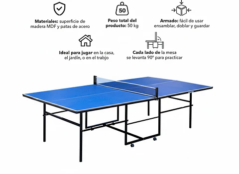 Mesa de Ping Pong Hogar