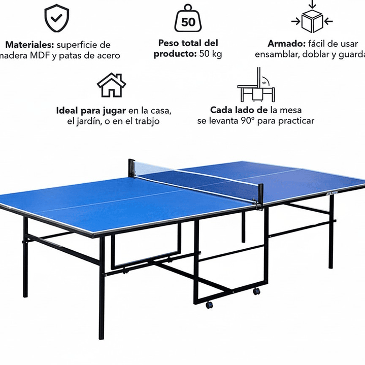 Mesa de Ping Pong Hogar 2