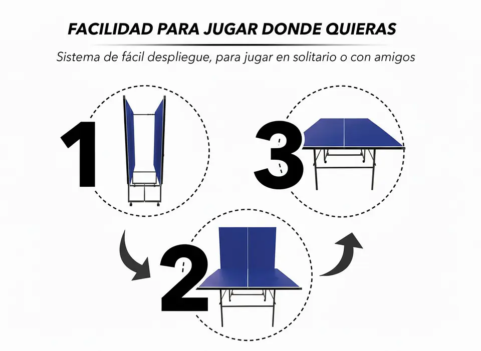 Mesa de Ping Pong Hogar 5