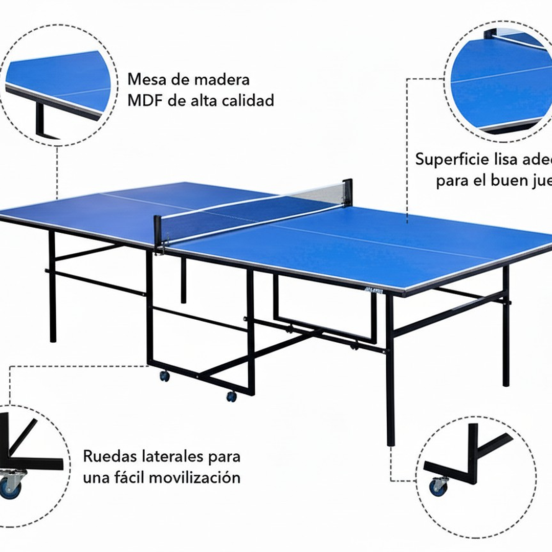Mesa de Ping Pong Hogar 4