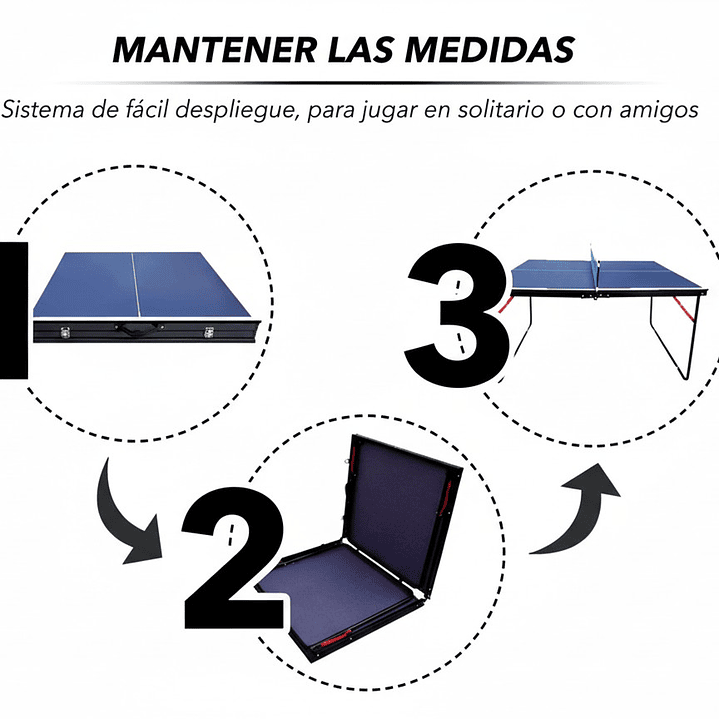 Mesa de Ping Pong Mini 2