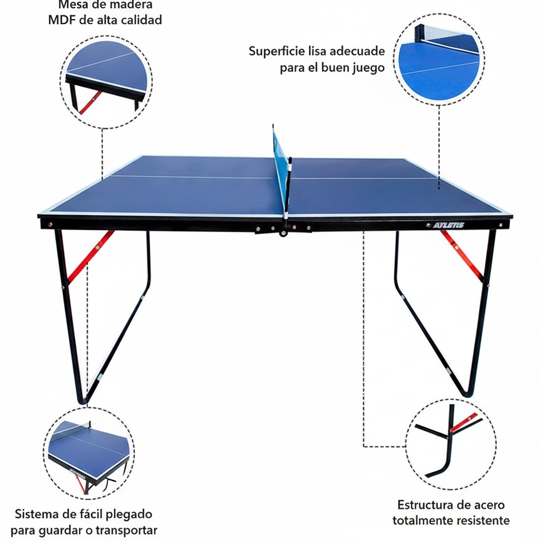 Mesa de Ping Pong Mini 3