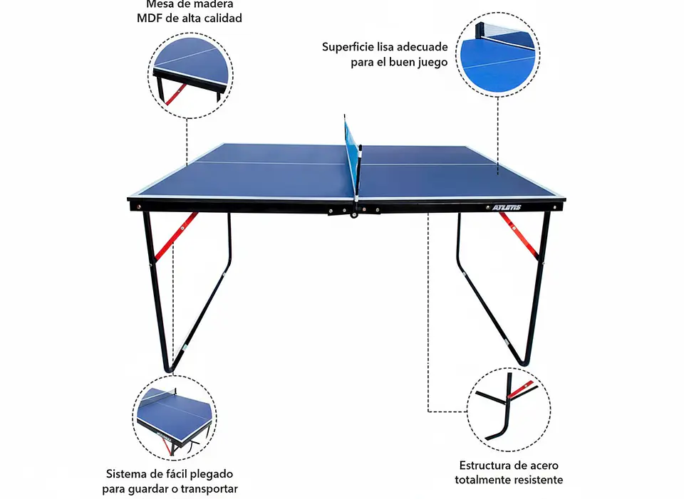 Mesa de Ping Pong Mini 3