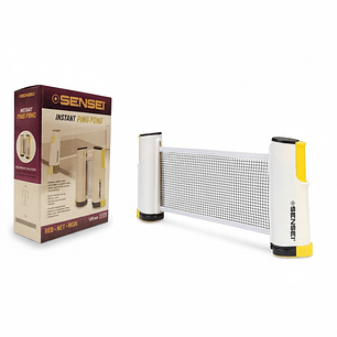 Red y Soporte de Tenis de Mesa Sensei Largo Ajustable