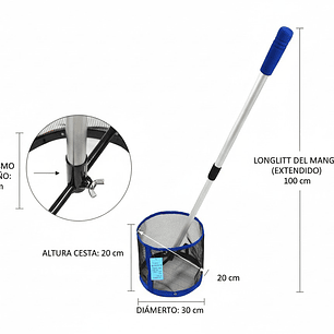 Recoge Pelotas de Ping Pong Barra Extendible