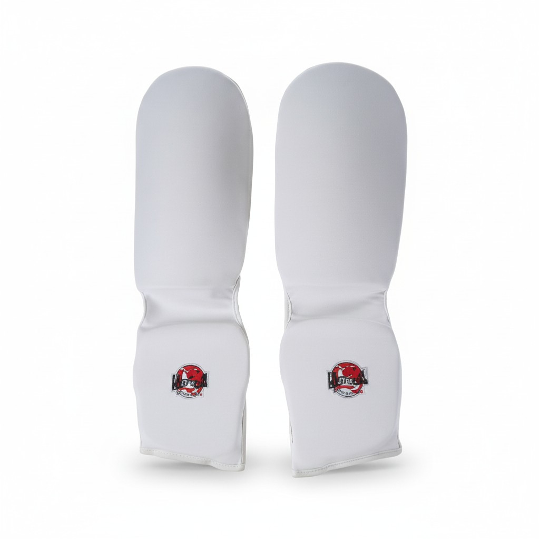 Protector Antebrazo de Taekwondo Okami Elasticado Blanco  1