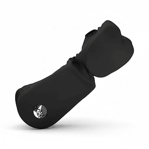 Protector Antebrazo de Taekwondo Okami Elasticado Negro 