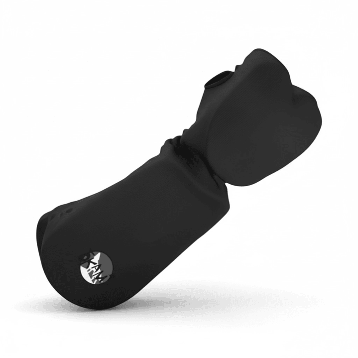 Protector Antebrazo de Taekwondo Okami Elasticado Negro  2