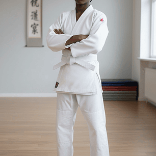 Traje de Karate Super Star Blanco