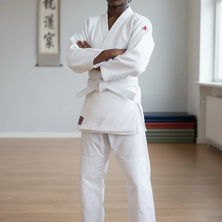 Traje de Karate Super Star Blanco 2