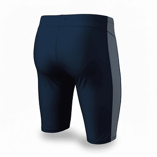 Traje de Baño Barracuda Hombre Boxer 3/4 Azul-Gris