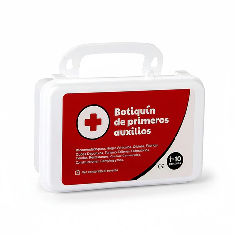 Botiquin Primeros Auxilios 10 Personas