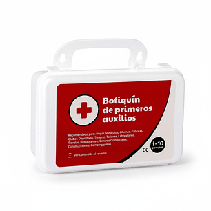 Botiquin Primeros Auxilios 10 Personas