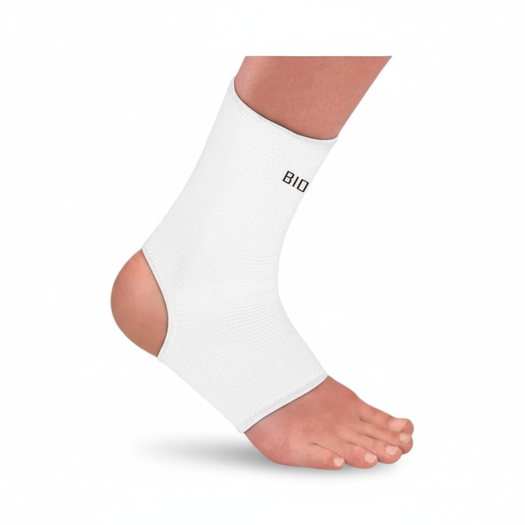 Tobillera de Proteccion Bionic Elasticada Blanco  2