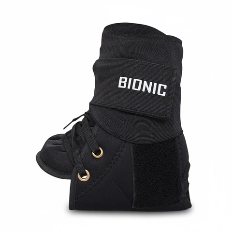 Tobillera de Proteccion Bionic Neopren con Barra y Cordon