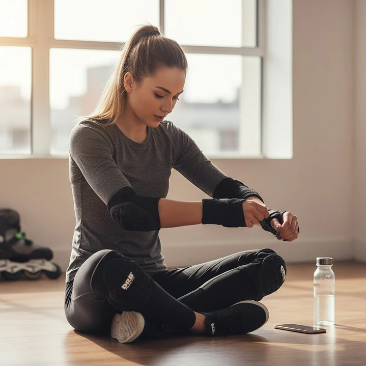 Codera de Voleyball Drb Square Negra 3