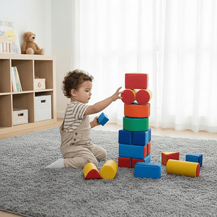 Set de Psicomotricidad Geométrico 15 Piezas