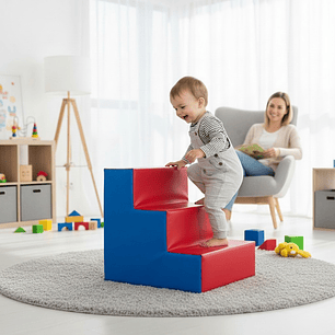 Escalera de Psicomotricidad 3 Peldaños