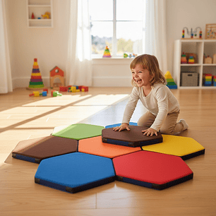 Hexágono de Psicomotricidad Grande