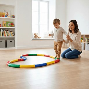 Juego de Pista de Equilibrio Motriz 16 pzas