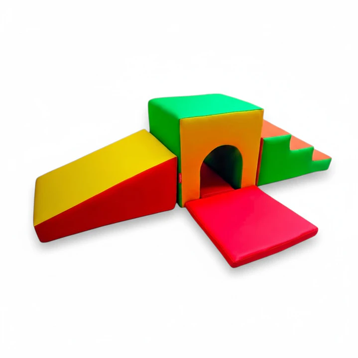 Set de Psicomotricidad 6 Piezas con Tunel Escalador 3