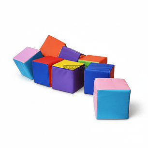 Set de Cubos Apilables 20x20x20 cm