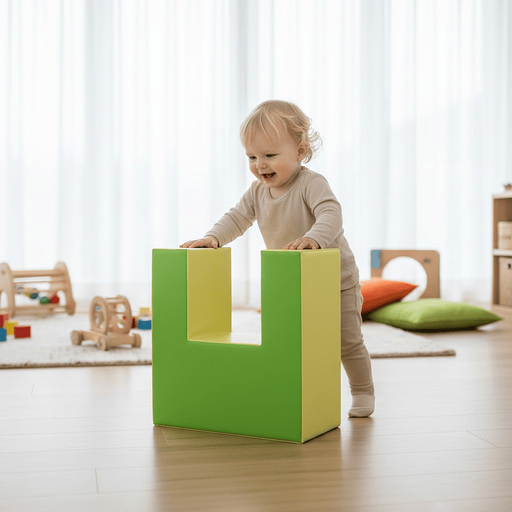 Bloque de Psicomotricidad Prisma Rectangular con Bases 3