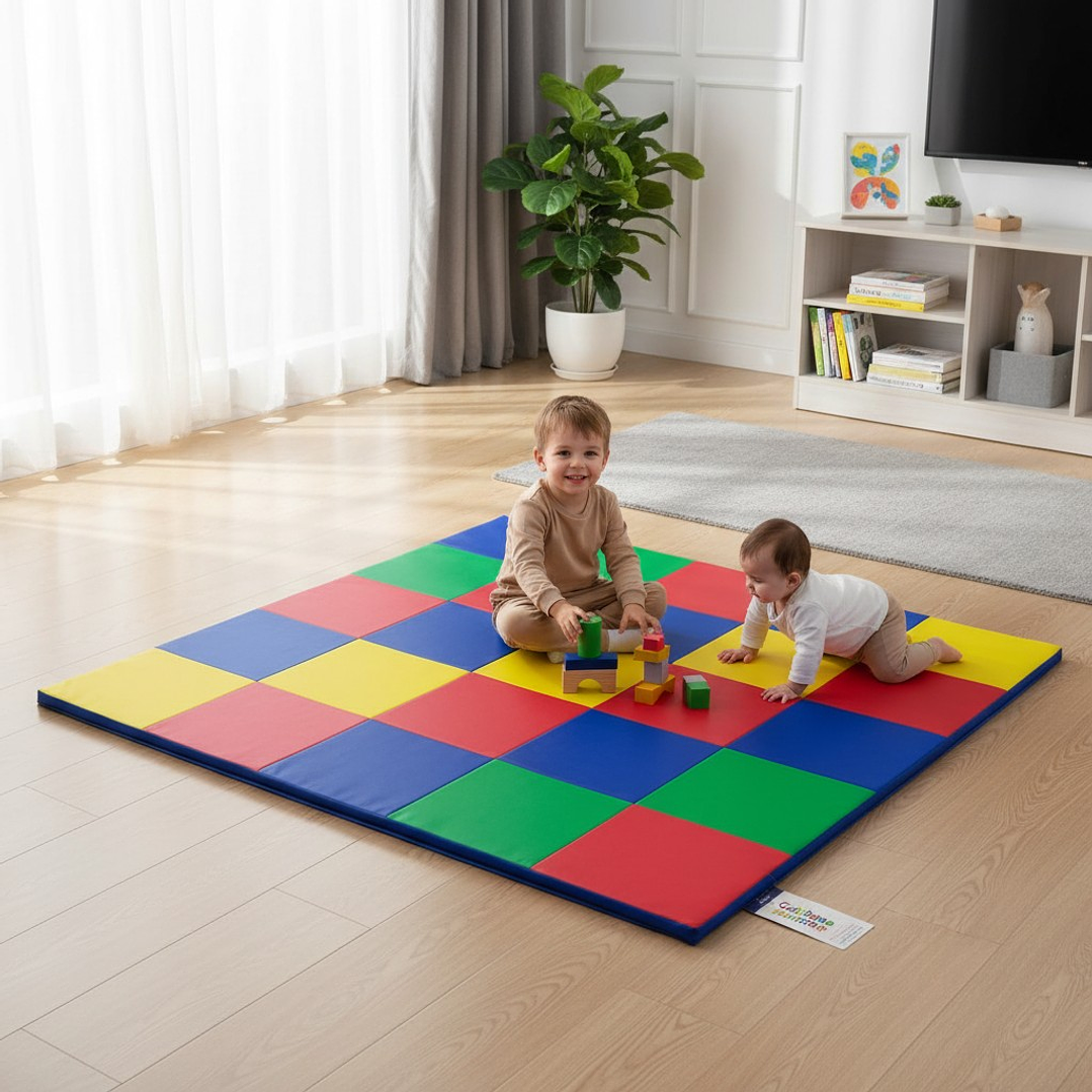 Colchoneta Multicolor 130x130x5cm 3