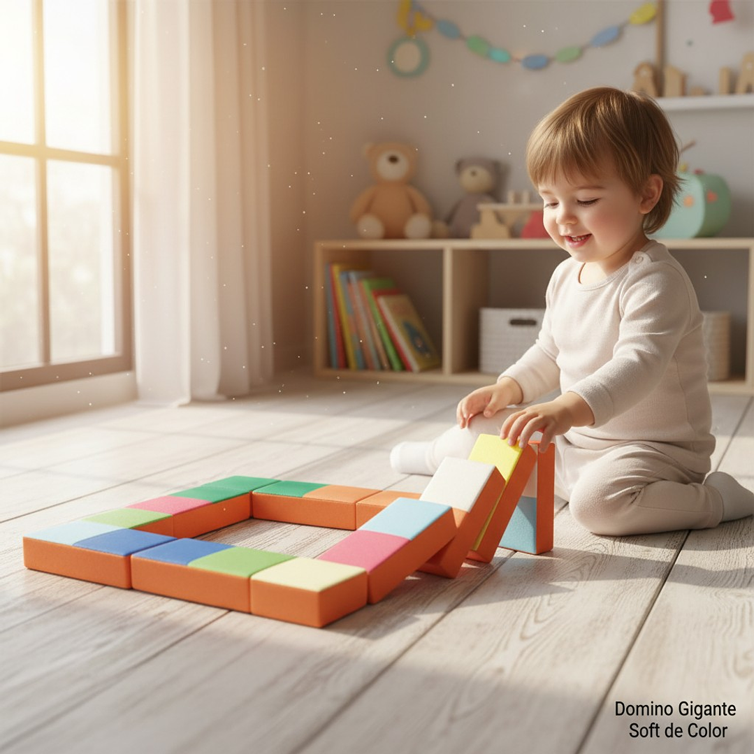 Domino Gigante Soft de Color 2