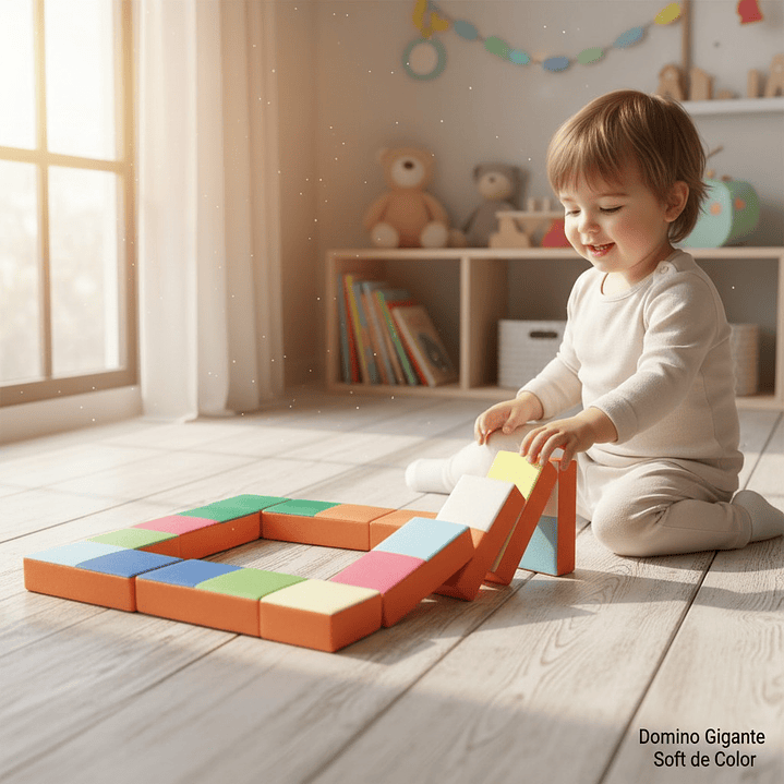 Domino Gigante Soft de Color 2