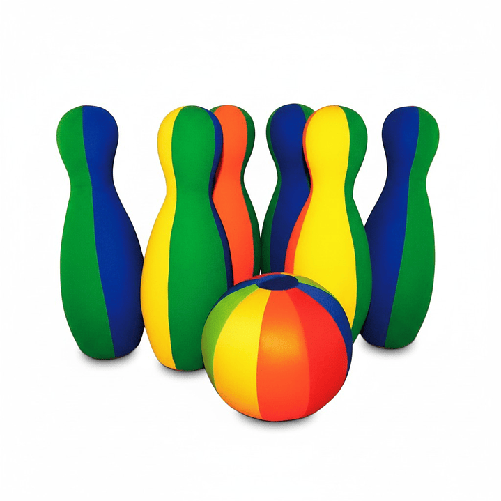 Set de Bolos 6 Palitroques + 2 Pelotas 1