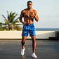 Short de Kickboxing Ovins - Miniatura 3