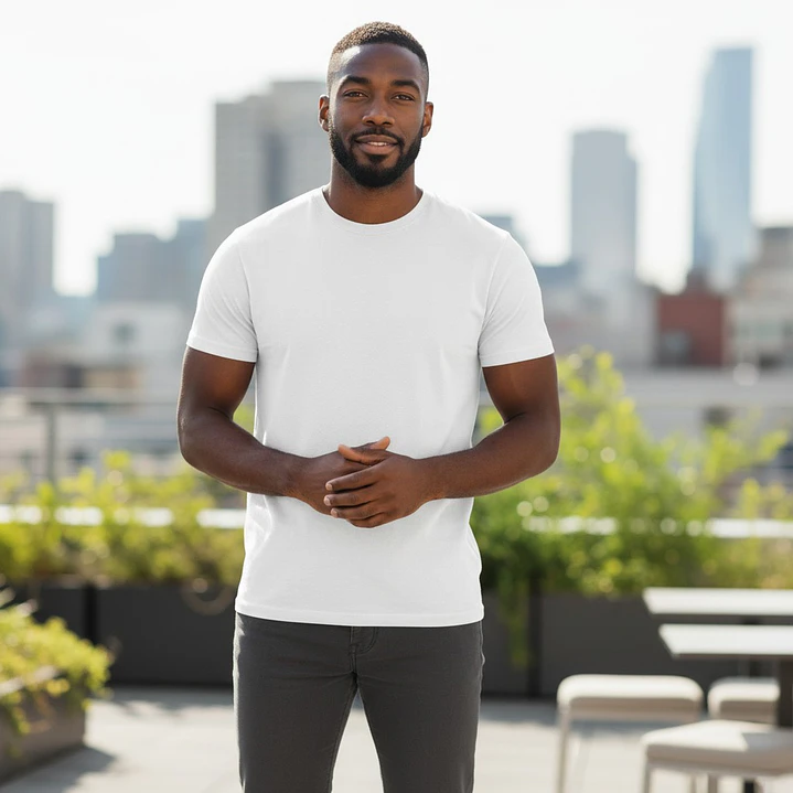 Polera Algodon Manga Corta 4