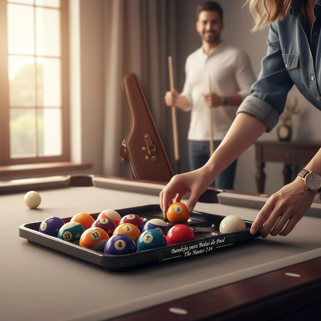 Bandeja para Bolas de Pool The Master  2 1/4 3