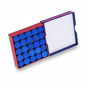 Suela de Taco de Pool The Master Azul 10 mm