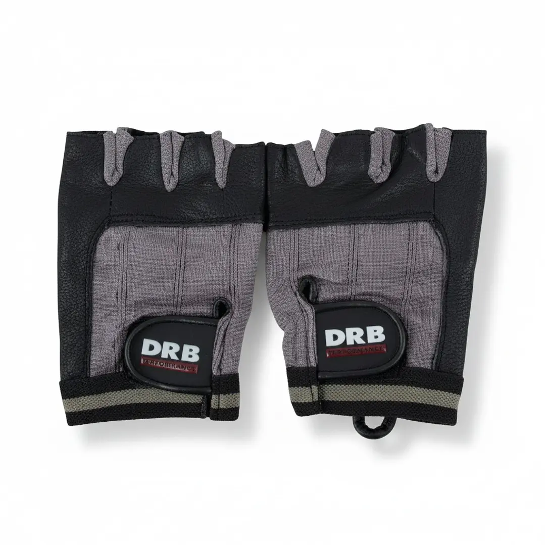 Guantes de Pesa Drb sin muñequera Cuero 5