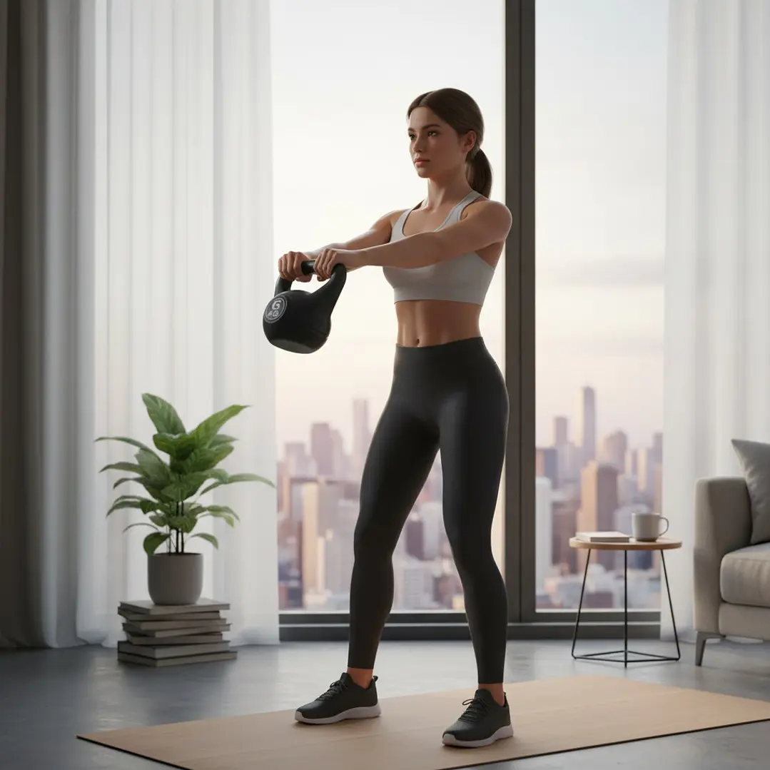 Pesa Rusa Kettlebell PVC 6 kg 2