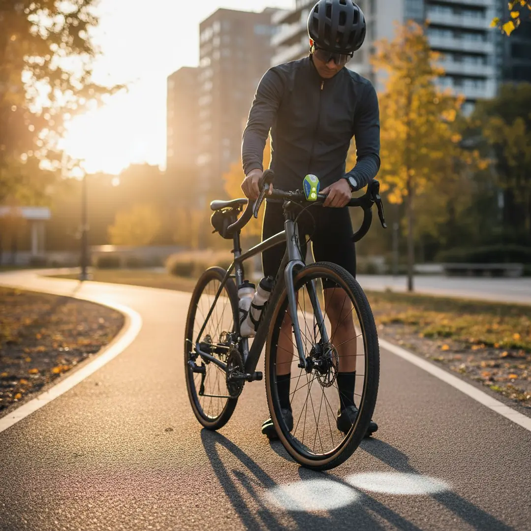 Luz de Bicicleta Nathan Pulsar Strobe Amarillo 5