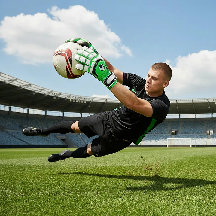 Guante de Arquero Uhlsport Cerberus Soft Started Blanco  6