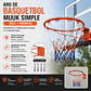Aro de Básquetbol Muuk Simple (Incluye Red y Pernos) - Miniatura 5