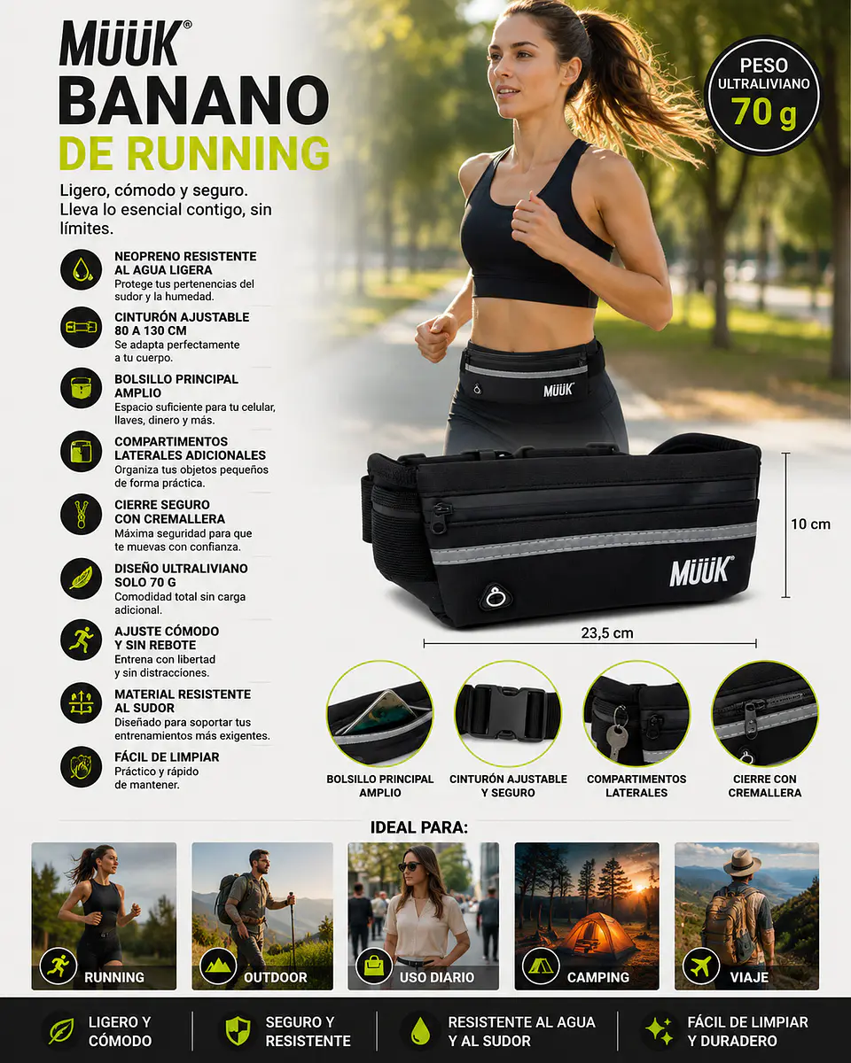 Banano de Running Muuk 11