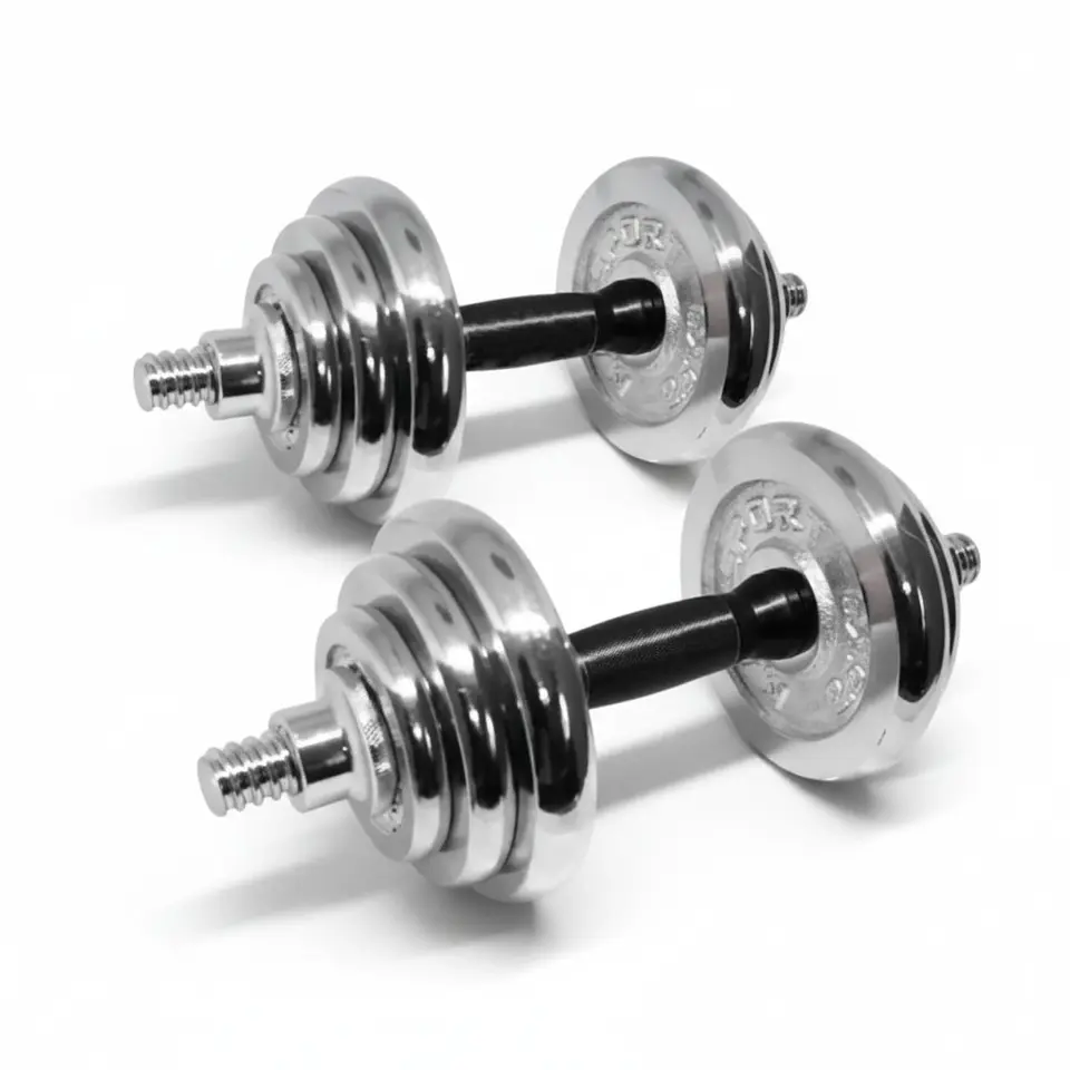 Set de Mancuernas con Maleta Olymphus 20 kg 2