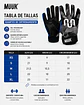 Guantes de Ciclismo Multisport Touch Negro/Gris - Miniatura 7