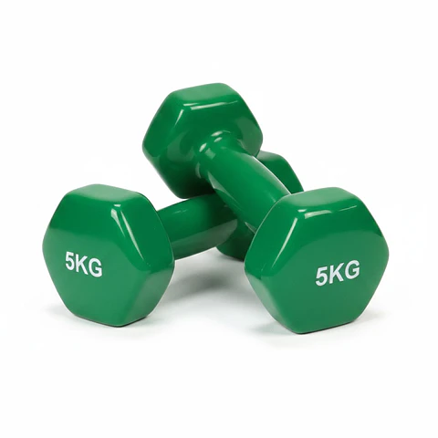Mancuernas Vinilo 2x5 kg